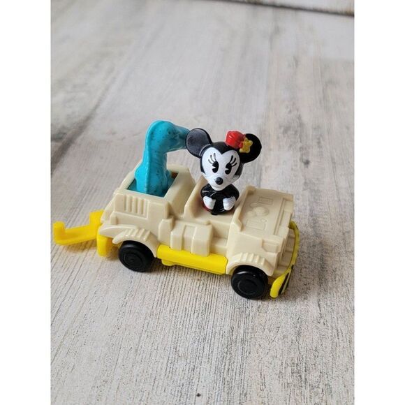 McDonald's Minnie Mouse Dinosaur Jurassic Park car toy figure - Picture 1 of 4